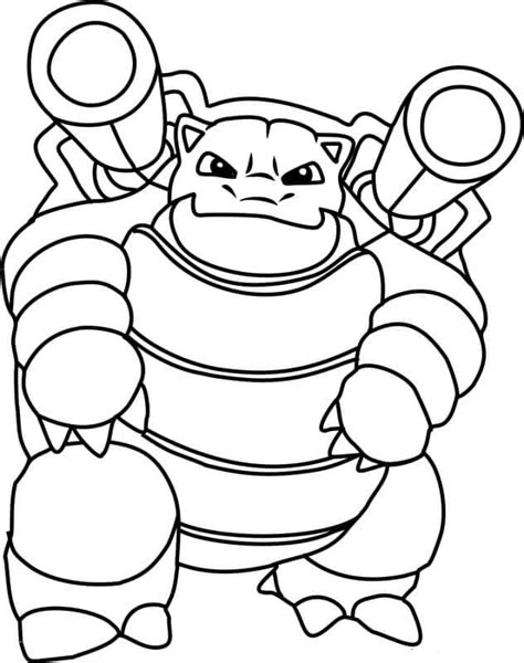 Desenhos De Blastoise Gr Tis Para Crian As Para Colorir E Imprimir