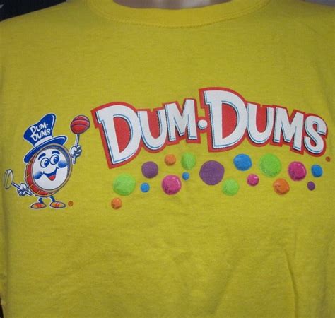 DUM DUM POPS retro tee XL Ohio lollipops logo Bryan T… - Gem