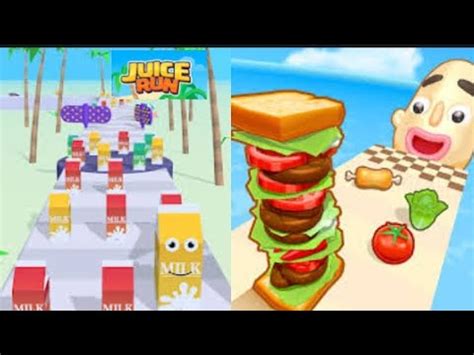 Sandwich Runner Juice Run All Levels Gameplay Walkthrough Android