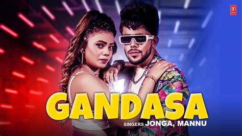 Check Out Music Video Of The Latest Haryanvi Song Gandasa Sung By Jonga