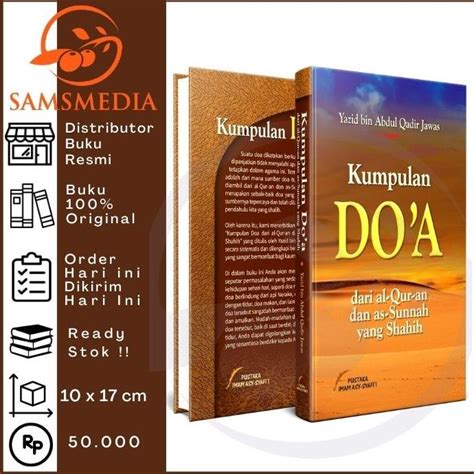 Jual Kumpulan Doa Dari Al Quran Dan As Sunnah Ustadz Yazid Asli