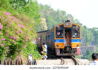 Bangkok Thailand March 2023 Train Rides Stock Photo 2275090109 ...