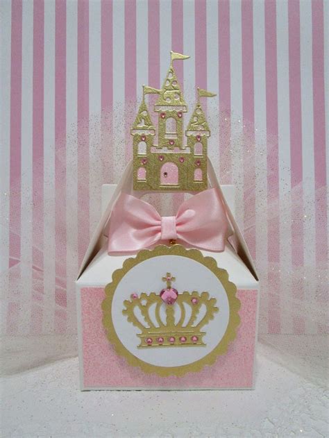 Princess Favor Boxes Princess Party Favors Pink Princess Favor Boxes