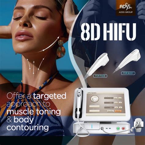 D Hifu Facial Skin Wrinkle Removal Rejuvenating Equipment Adss Laser