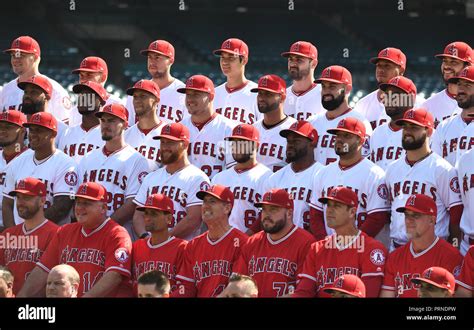 Angels Baseball Players