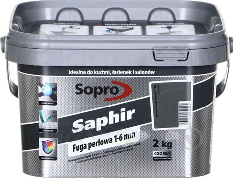 ᐉ Фуга Sopro Saphir 14 2 кг бетонно-серый • Купить в Киеве, Украине ...