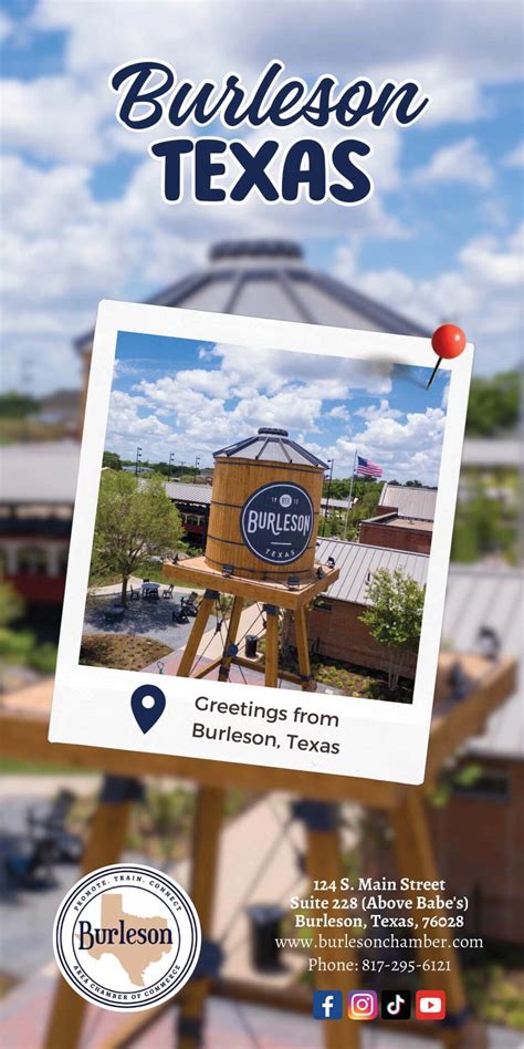 Map of Burleson - Burleson Area Chamber of Commerce - TX