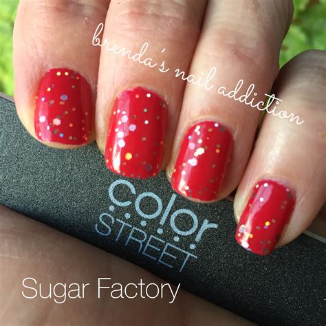 Color Street Sugar Factory Manicure Ideas Nail Ideas Sugar Factory