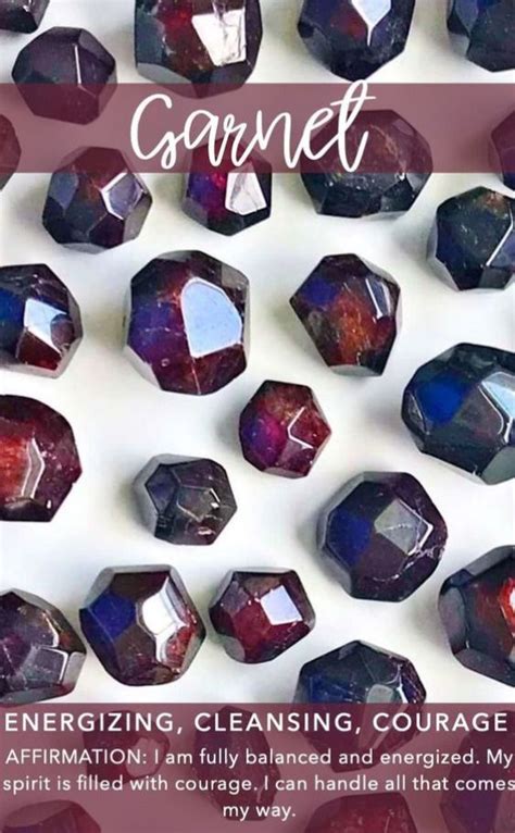 Garnet Healing Properties | Rananjay Exports | Crystals healing ...