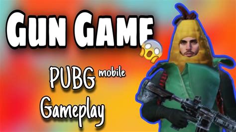 Pubg Mobile Gungame Mode Gameplay Youtube