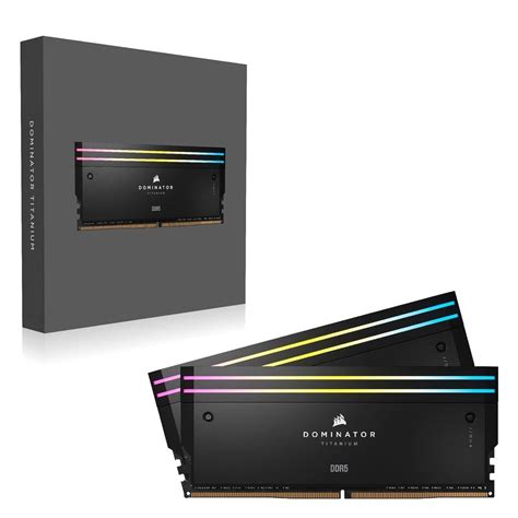 CORSAIR DOMINATOR TITANIUM RGB 48GB 2x24GB 7200Mhz CL36 DDR5 INTEL