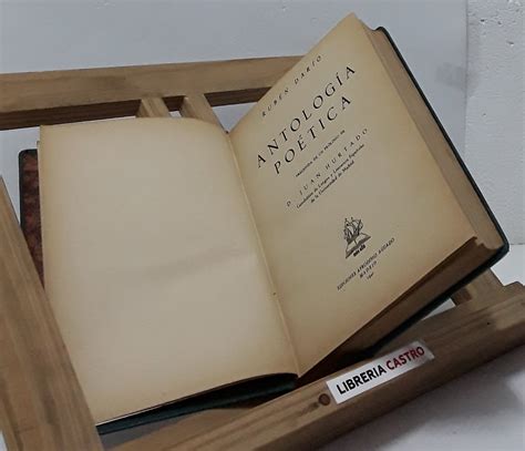 Antología poética by Rubén Darío Librería Castro