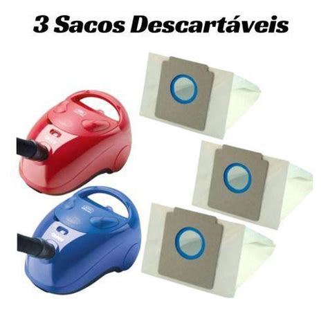 Sacos Aspirador Pó Descartável Arno Triton 1300 1400 C 3UN ORIPLAST