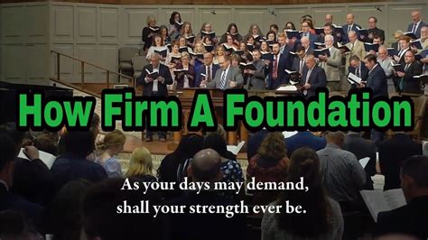 Most Beautiful Christian Hymn How Firm A Foundation Youtube