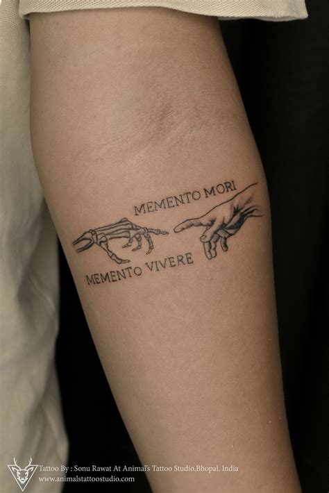 Memento Mori Memento Vivere Tattoo Tattoo Fonts Memento Mori Tattoo