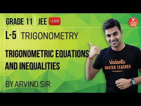 Trigonometry Lecture Trigonometric Equations And Inequalities