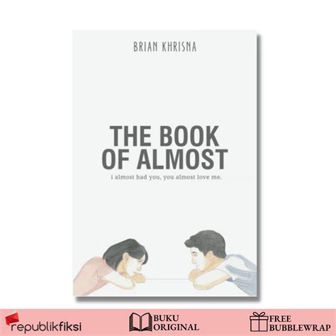 Jual Buku The Book Of Almost Versi Brian Khrisna Mediakita