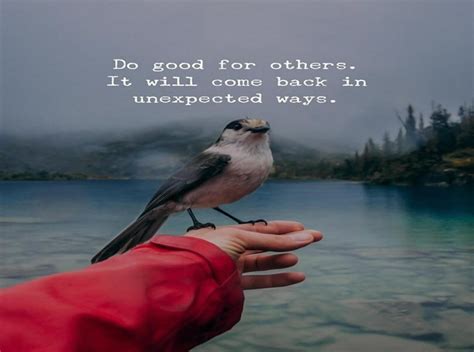 Do good for others