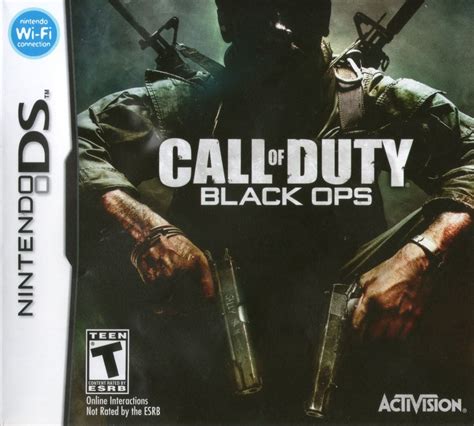 Call Of Duty Black Ops 2010 Nintendo Ds Box Cover Art Mobygames