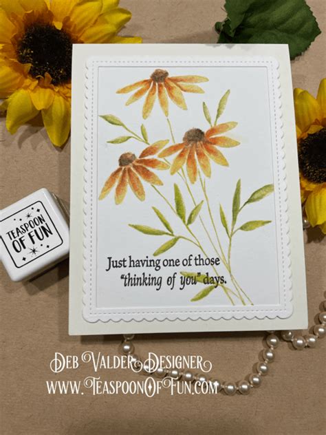 Sweetly Scented Flowers With Deb Valder By Djlab At Splitcoaststampers