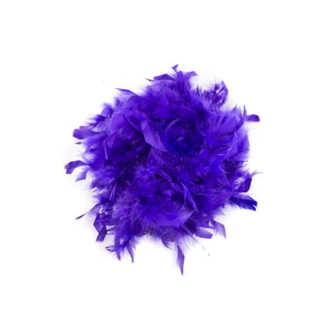 Royal Purple Feather Boa Mardi Gras Bonanza