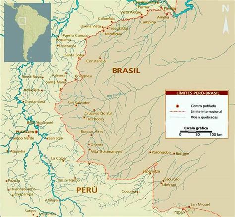 Frontera Entre Perú Y Brasil Historia Del Perú