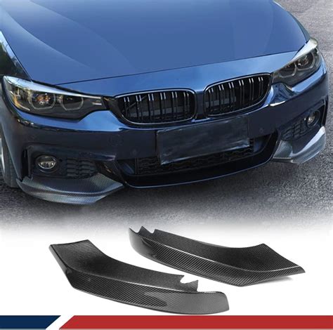 Jc Sportline Carbon Fiber Front Splitters For Bmw 4 Series F32 F33 F36 M Sport 420i