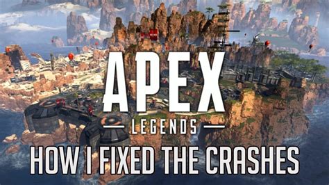 My Fix To Apex Legends Engine Crashes Dxgi Errors Youtube