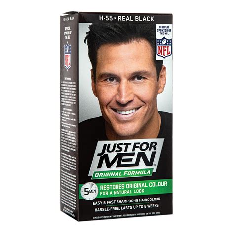 Just For Men Hair Colour Original Formula Real Black H55