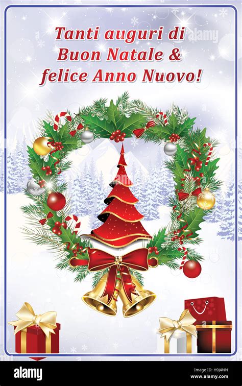 Tanti Auguri Di Buon Natale E Felice Anno Nuovo Biglietto D Auguri