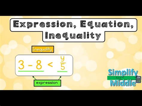 Difference Between Expression Equation And Inequality Tessshebaylo