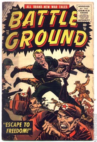 Battleground 11 Published May 1956 Key Collector Comics