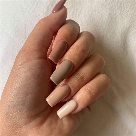 50 Beautiful Nail Designs Made With Nude Polish