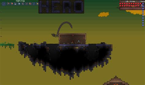 Terraria Floating Corruption By Terraria247 On Deviantart