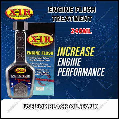 Original 100 X1R X 1R Engine Flush 240ML Increase Engine Performance