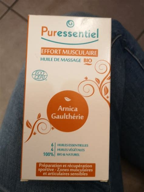 Puressentiel Huile De Massage Bio Effort Musculaire 200 Ml INCI Beauty