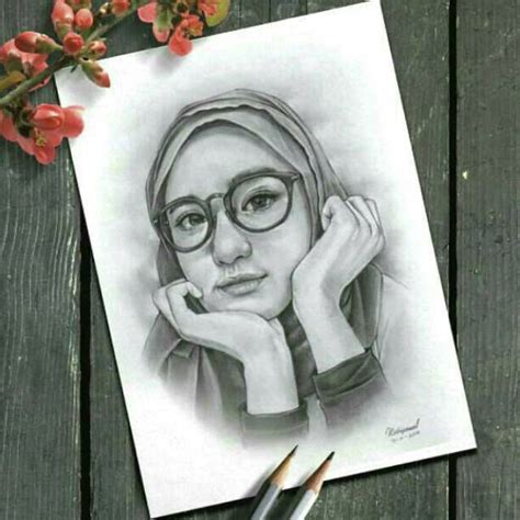 Detail Gambar Sketsa Wajah Hitam Putih Koleksi Nomer