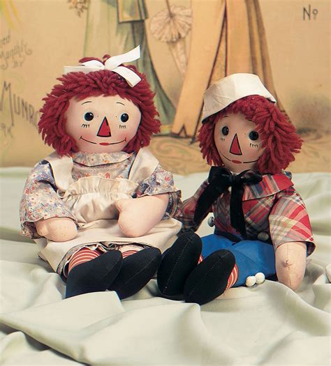 Raggedy Ann And Andy By Georgene Novelties