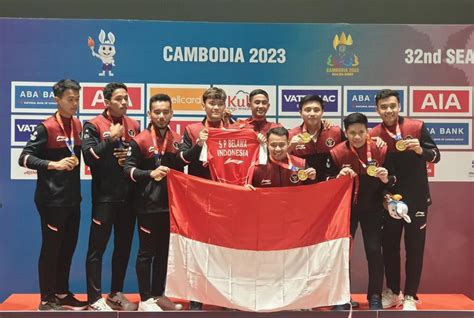 Klasemen Medali SEA Games 2023 Indonesia Tambah 7 Emas Posisi Berapa