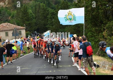 RIMINI ITALIA GIUGNO 29 Durante La Prima Tappa Della 111a Edizione