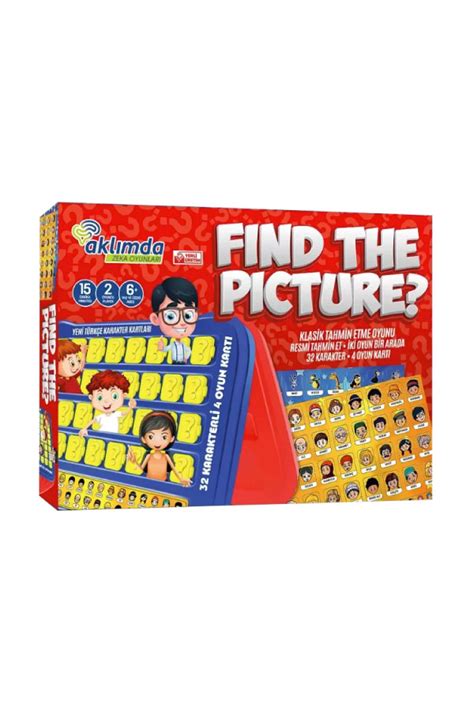 Find The Picture Klasik Tahmin Oyunu Kutu Oyunları Akılda Zeka