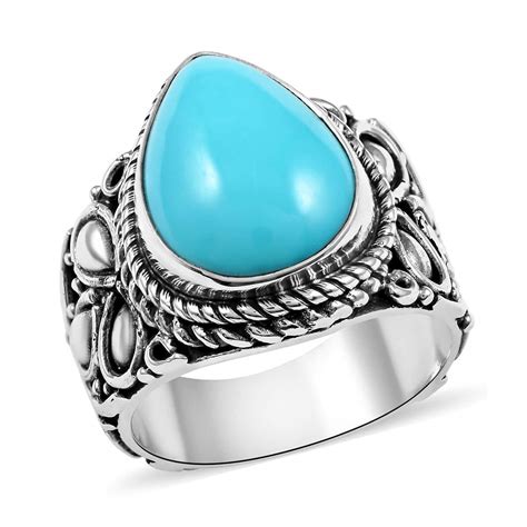 Buy Bali Legacy American Natural Sleeping Beauty Turquoise Ring In