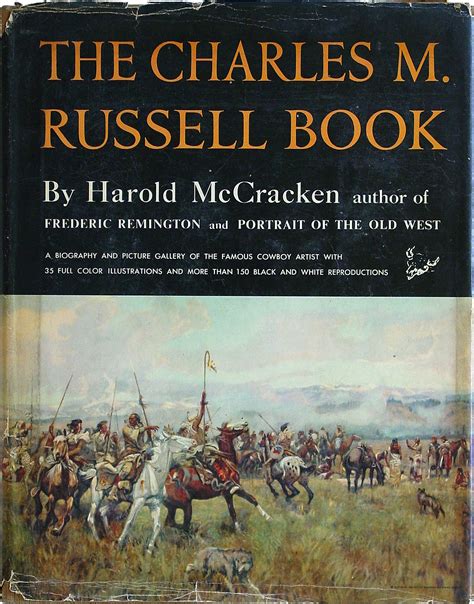 Charles M Russell Book The Harold Mccracken First Edition Don