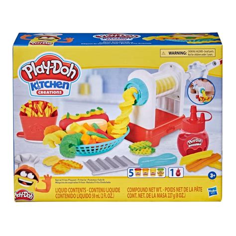 Masas Moldeables Hasbro Play Doh Máquina de Espirales Fritas Walmart