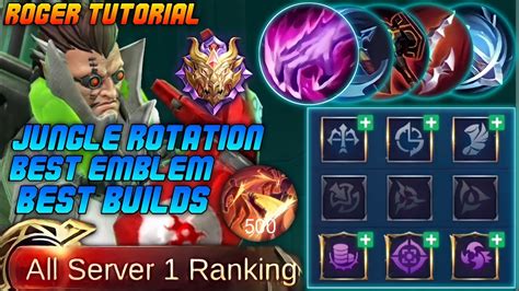 Roger Tutorial New Patch Best Guide For Roger Build Emblem