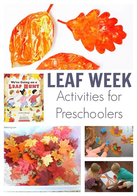 Leaf Week For Preschoolers Featuring Were Going On A Leaf Hunt