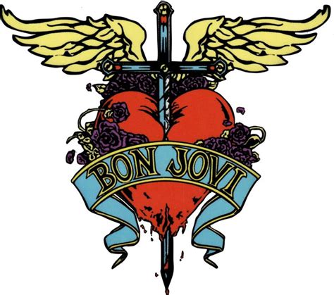 Bon Jovi Logo Bon Jovi Vinyl Decal Stickers Vinyl Decals