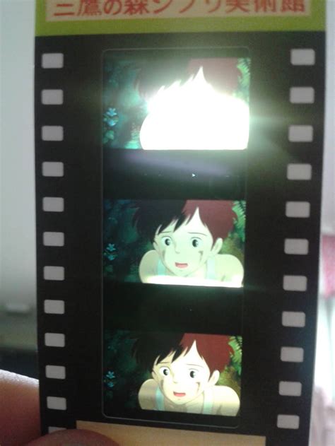 Tickets from the Studio Ghibli museum are made from snips of film ...