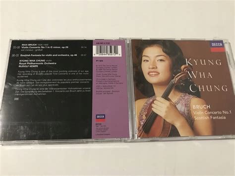 Cd Kyung Wha Chung Violin Concerto No Bruch