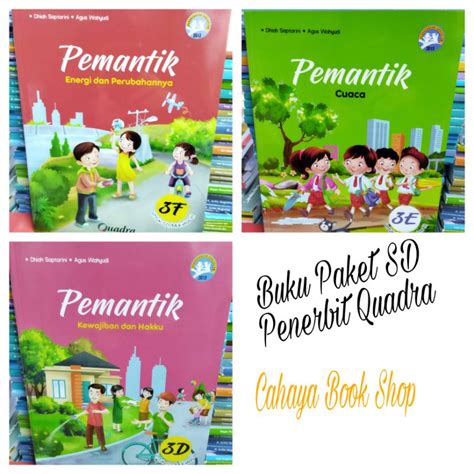 Jual Buku Pemantik Jilid A B C D E F G H Kelas Sd Mi K